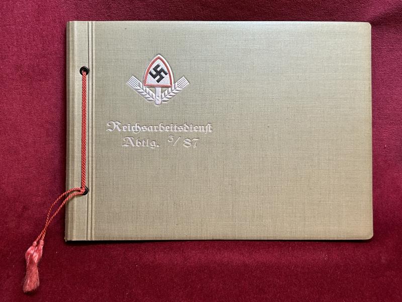 3rd Reich RAD Erinnerungen an der Arbeitsdienst Abteilung 3/87