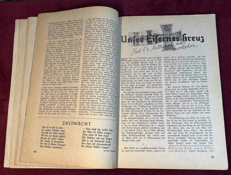 3rd Reich Kyffhäuser Kalender 1940