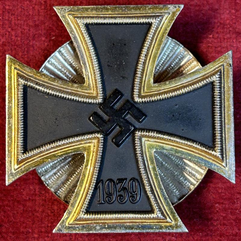 3rd Reich Eisernes Kreuz 1. Klasse 1939 an Stern Scheibe (Deumer)