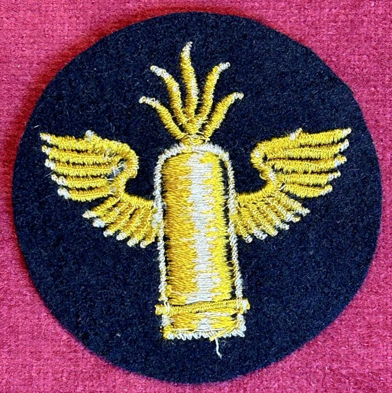 3rd Reich Kriegsmarine Ärmelabzeichen für Marineartillerieoffiziere