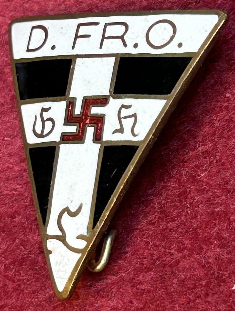 3rd Reich (DFrO) Deutscher Frauenorden Rotes Hakenkreuz