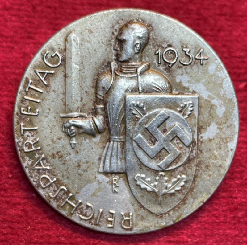 3rd Reich NSDAP Reichsparteitag 1934 Abzeichen