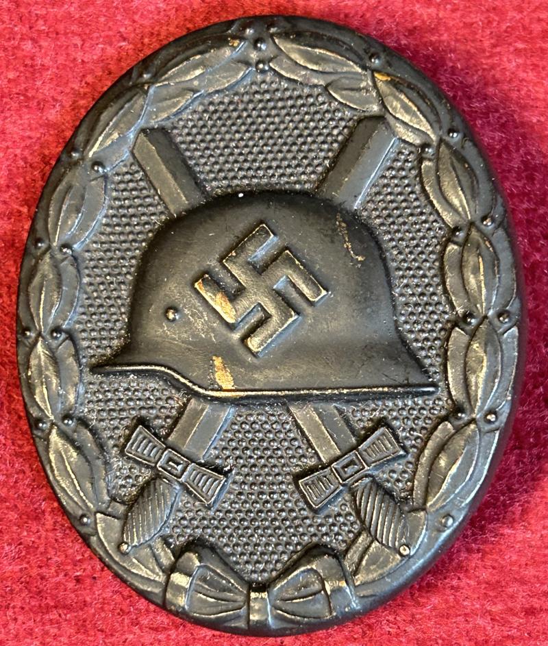 3rd Reich Verwundetenabzeichen 1939 in schwarz (Poellath)