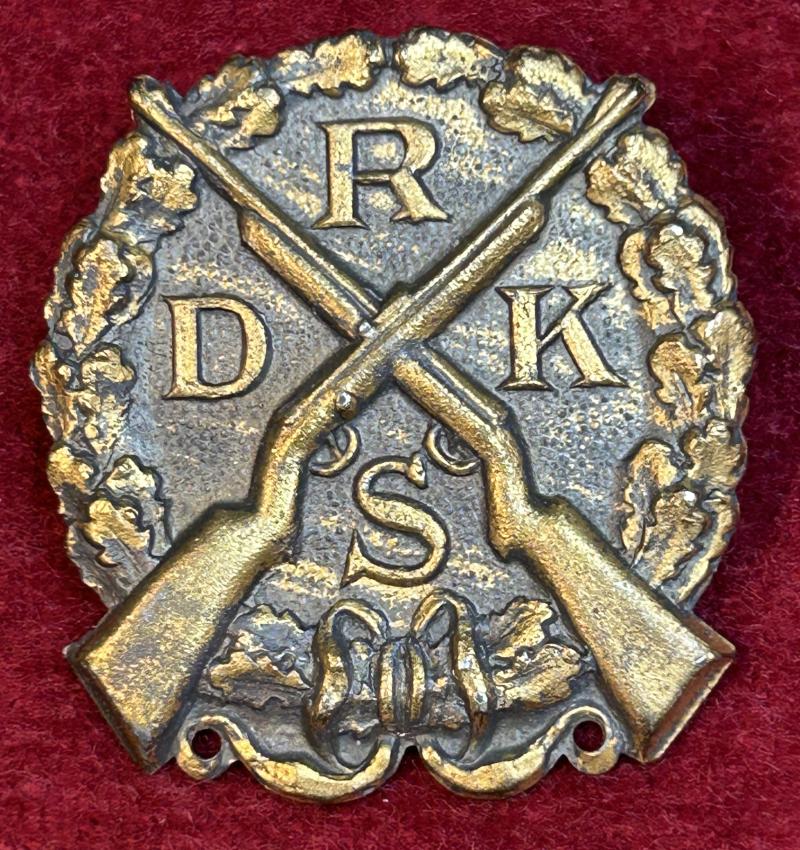 Deutsche Reich Reichsverband Deutscher Kleinkaliber-Schützenverbände abzeichen