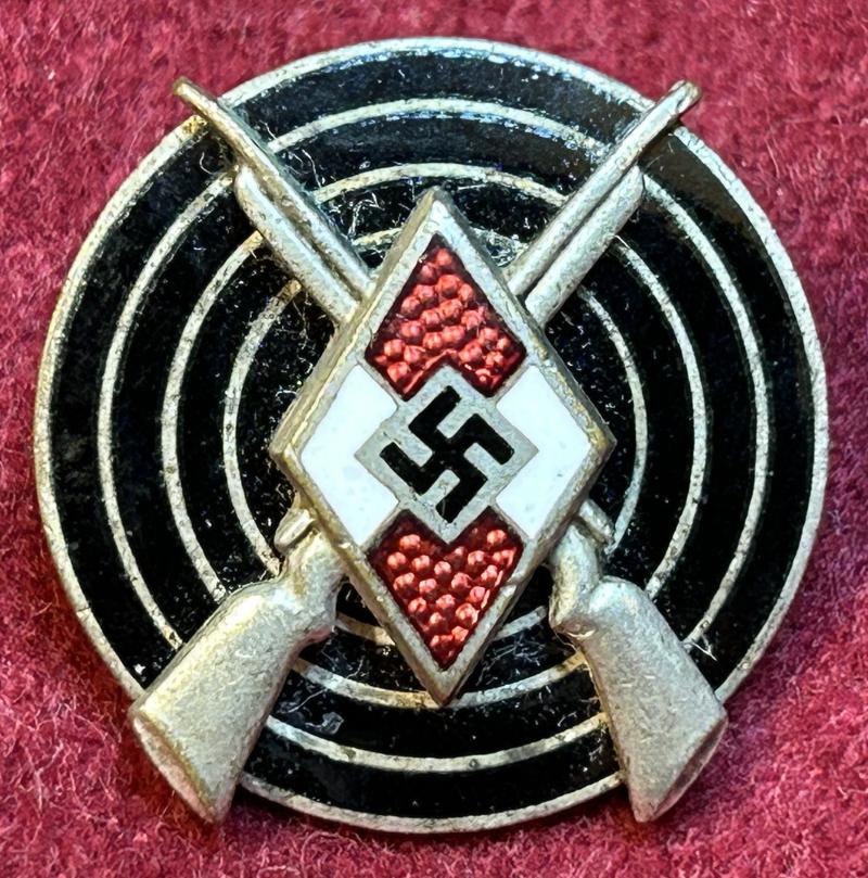 3rd Reich Hitlerjugend Schießauszeichnung