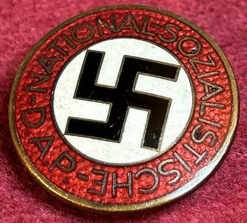 3rd Reich NSDAP Knopfloch Parteiabzeichen RZM M1/164