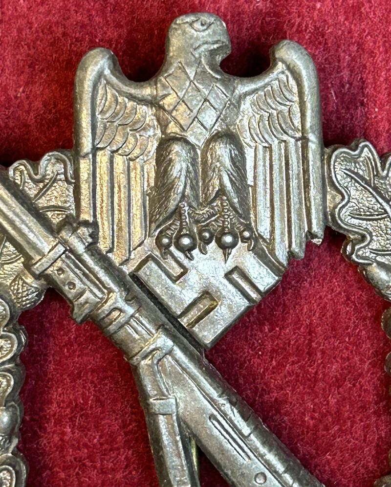 3rd Reich Silbern Infanterie-sturmabzeichen (r.s.s.)