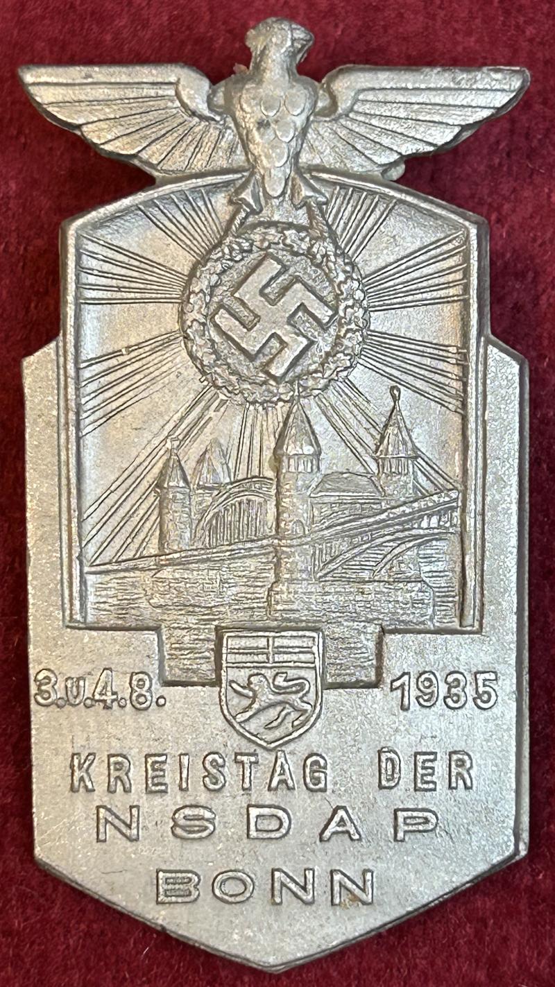 3rd Reich Kreistag der NSDAP Bonn 1935