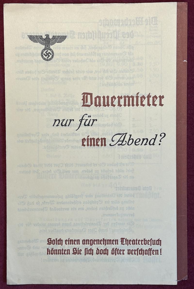 3rd Reich Broschüre 