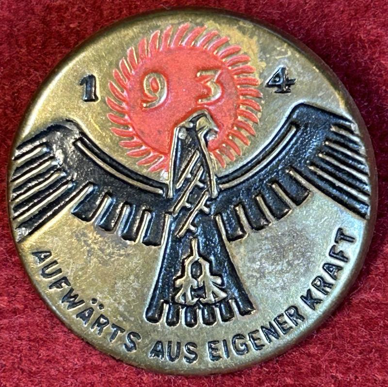3rd Reich WHW Aufwärts aus eigener Kraft 1934