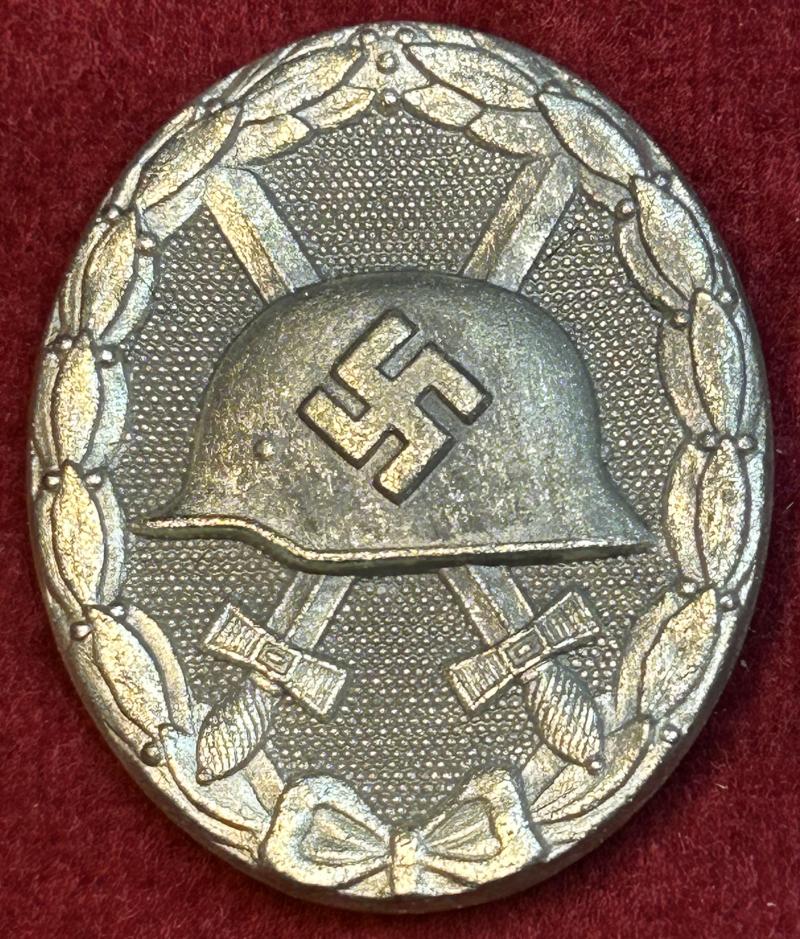3rd Reich Verwundetenabzeichen 1939 in Silber (Steinhauer & Lück)