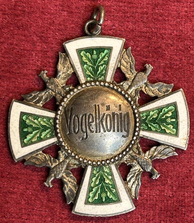 3rd Reich Silbern Vogelkönig Schutzenpreiss (935)