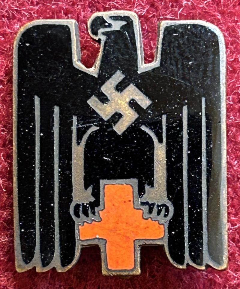 3rd Reich (DRK) Deutsches Rotes Kreuz Zivilabzeichen (20mm)