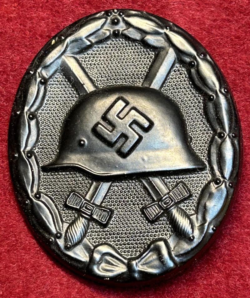 3rd Reich Verwundetenabzeichen 1939 in schwarz