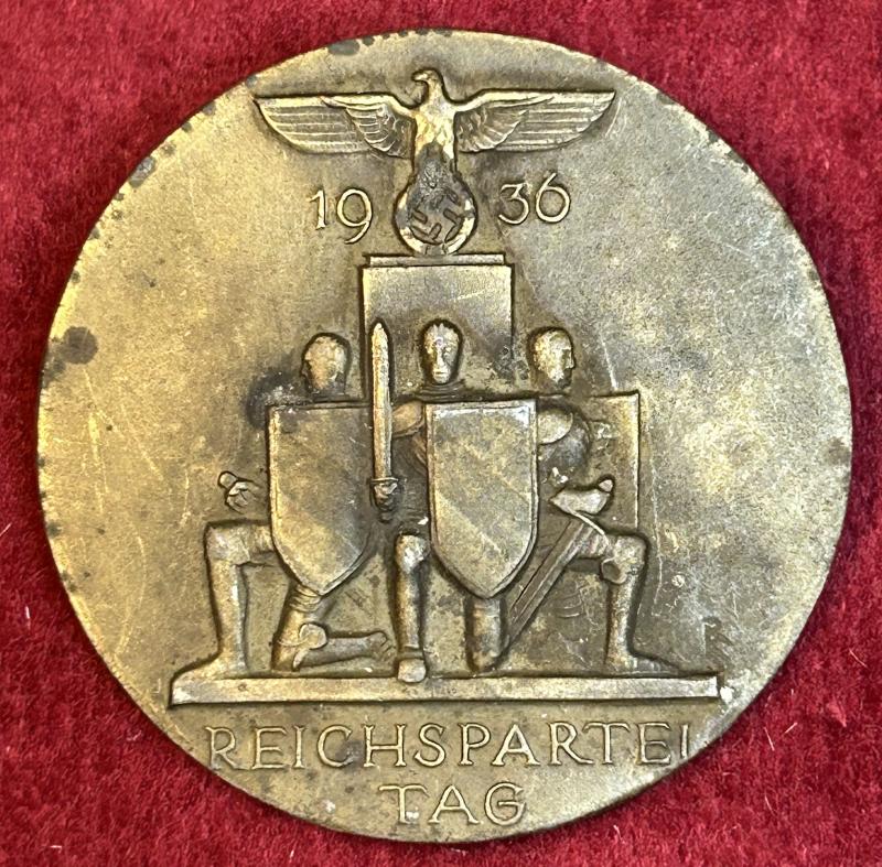 3rd Reich NSDAP Reichsparteitag 1936 Abzeichen