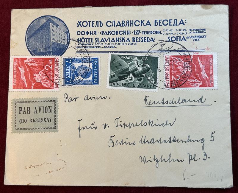 3rd Reich Ein an Generalmajor Kurt von Tippelskirch adressierter Umschlag