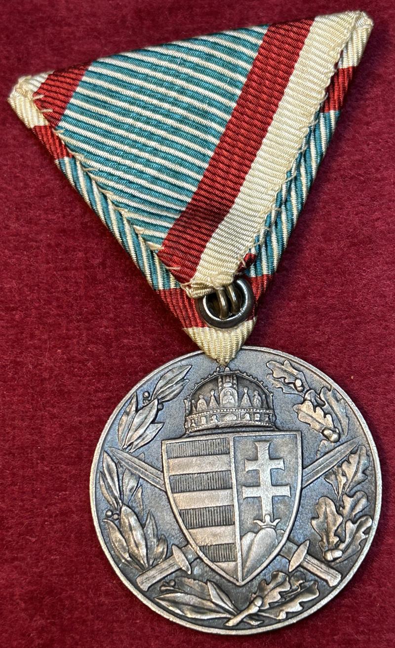 Hungary Pro Deo et Patria WWI medal