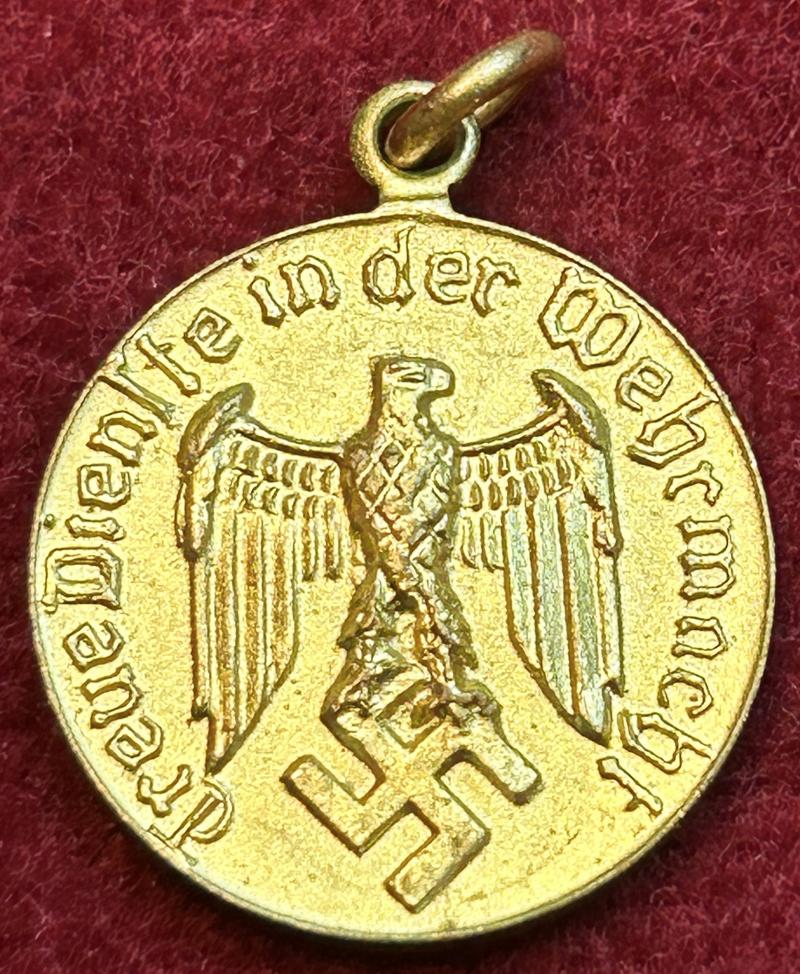 3rd Reich Miniatur Dienstauszeichnung für 12. Jahre