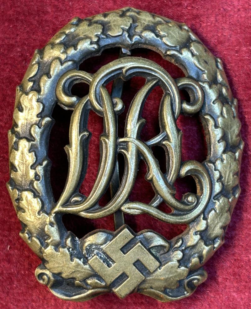 3rd Reich Bronze DRL Sportabzeichen