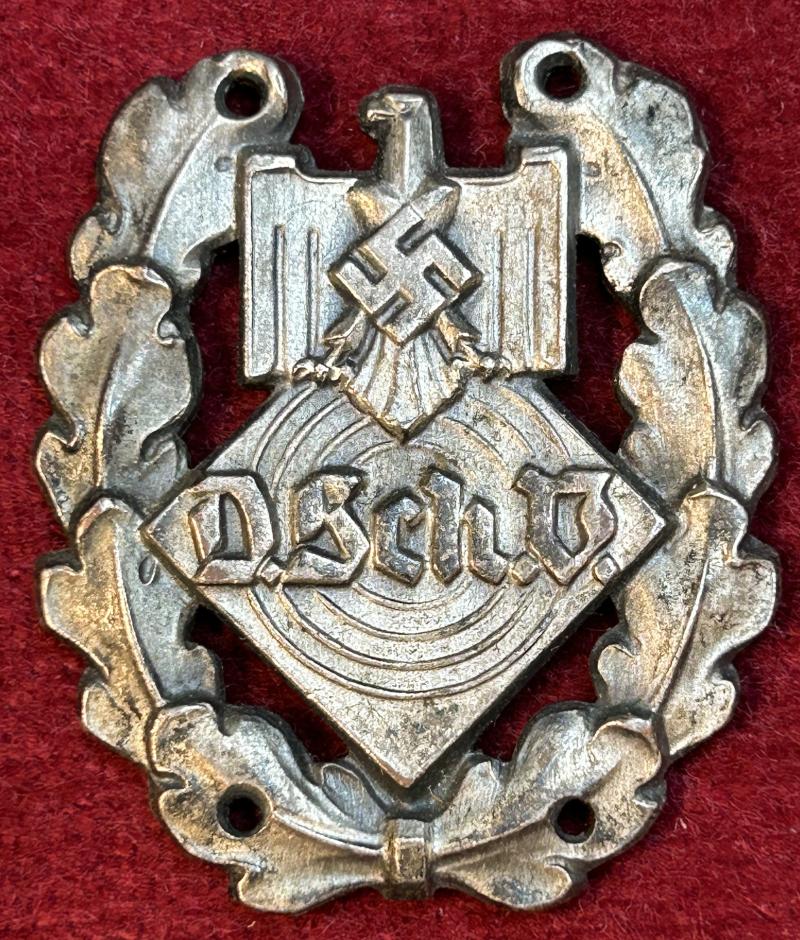 3rd Reich DSV Auszeichnung für Schießleistung in silber 1. Form