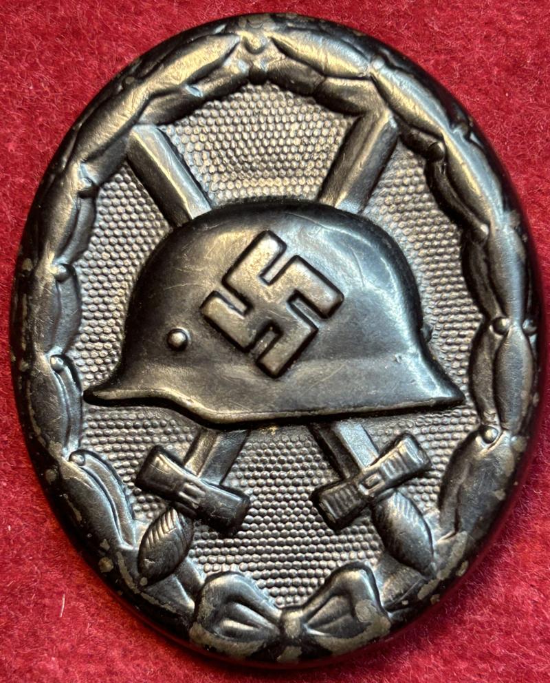 3rd Reich Verwundetenabzeichen 1939 in schwarz (126)