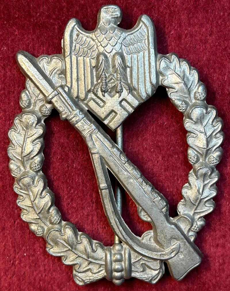 3rd Reich Silbern Infanterie-sturmabzeichen (Assmann Nummer 2)