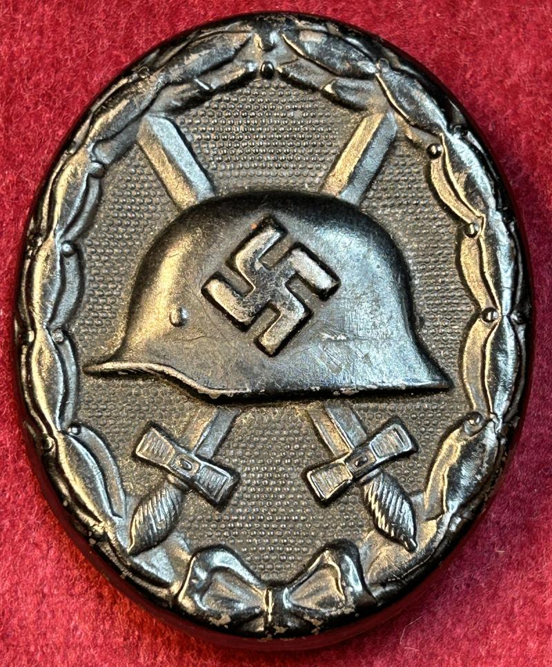 3rd Reich Verwundetenabzeichen 1939 in schwarz (3)