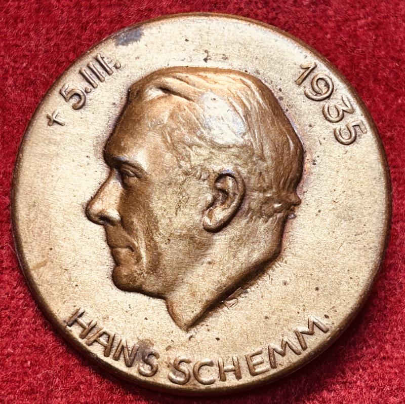3rd Reich Gauleiter Hans Schemm abzeichen