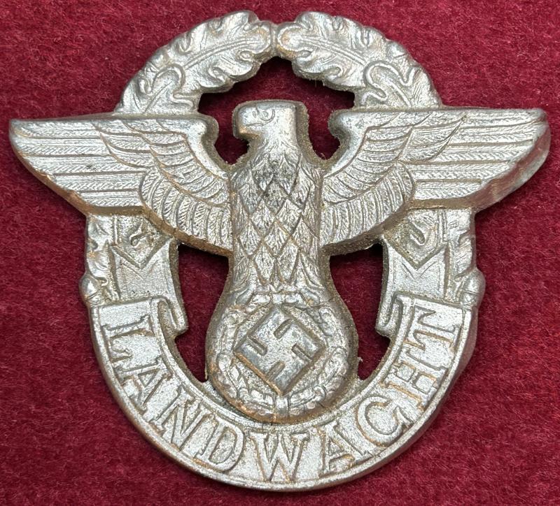 3rd Reich Mutzenabzeichen Landwacht