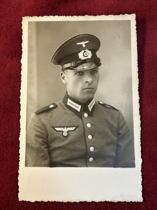 3rd Reich Foto Ein Wehrmacht Pionier Soldat
