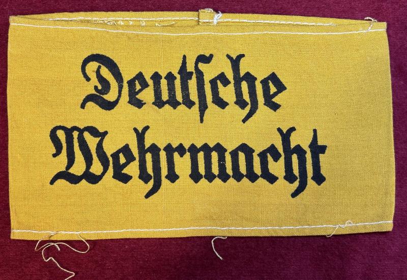 3rd Reich Deutsche Werhmacht Armband