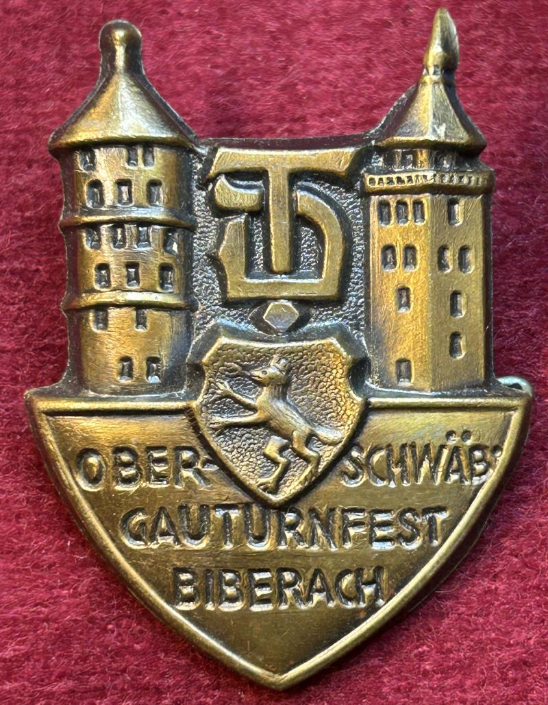 Deutsche Reich DT Oberschwäbischer Gauturnfest Biberach