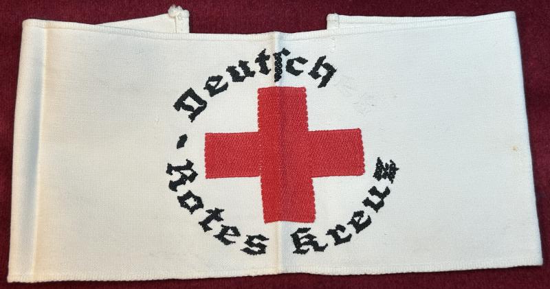 3rd Reich DRK Armbinde für Sanitäter und Krankenschwestern