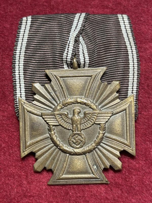 3rd Reich Einzelspange Dienstauszeichnung der NSDAP 1.Stufe Bronze