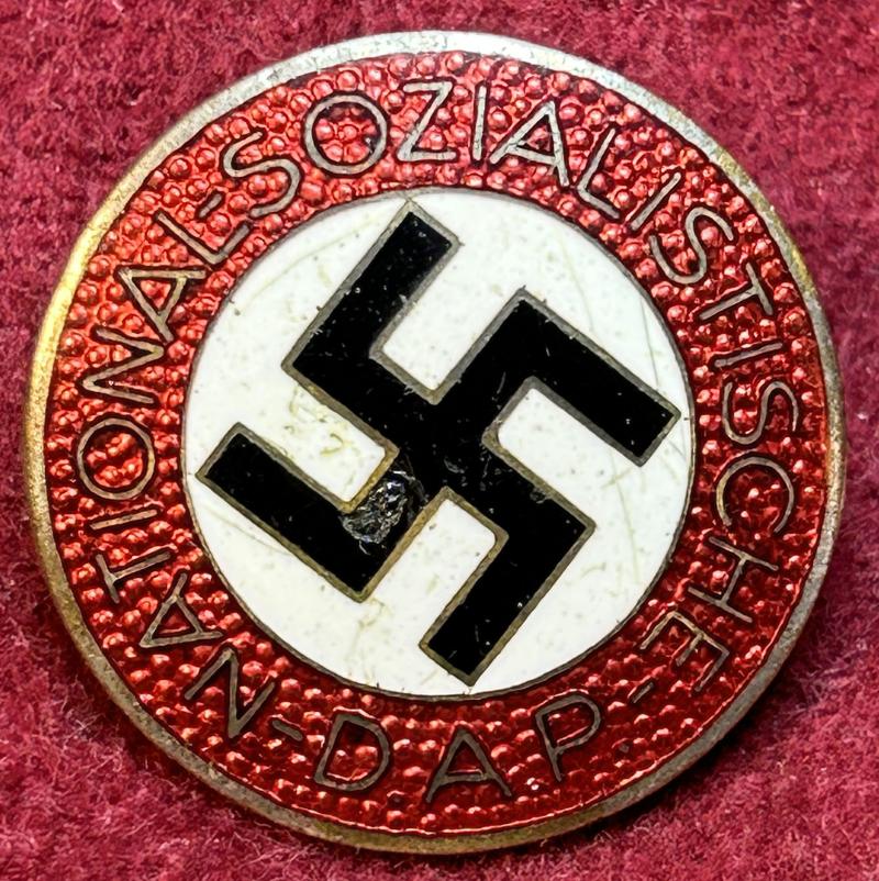 3rd Reich NSDAP Parteiabzeichen (Wilhelm Deumer)