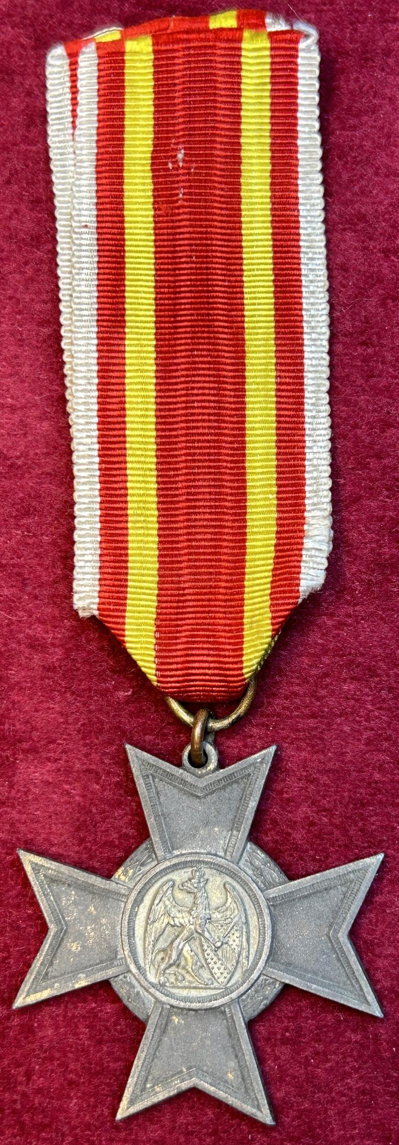 Kaiserreich Baden Kriegsverdienstkreuz 1916