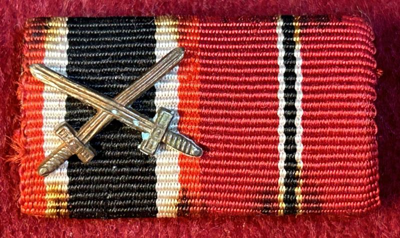 3rd Reich Feldspange 2 medaillen