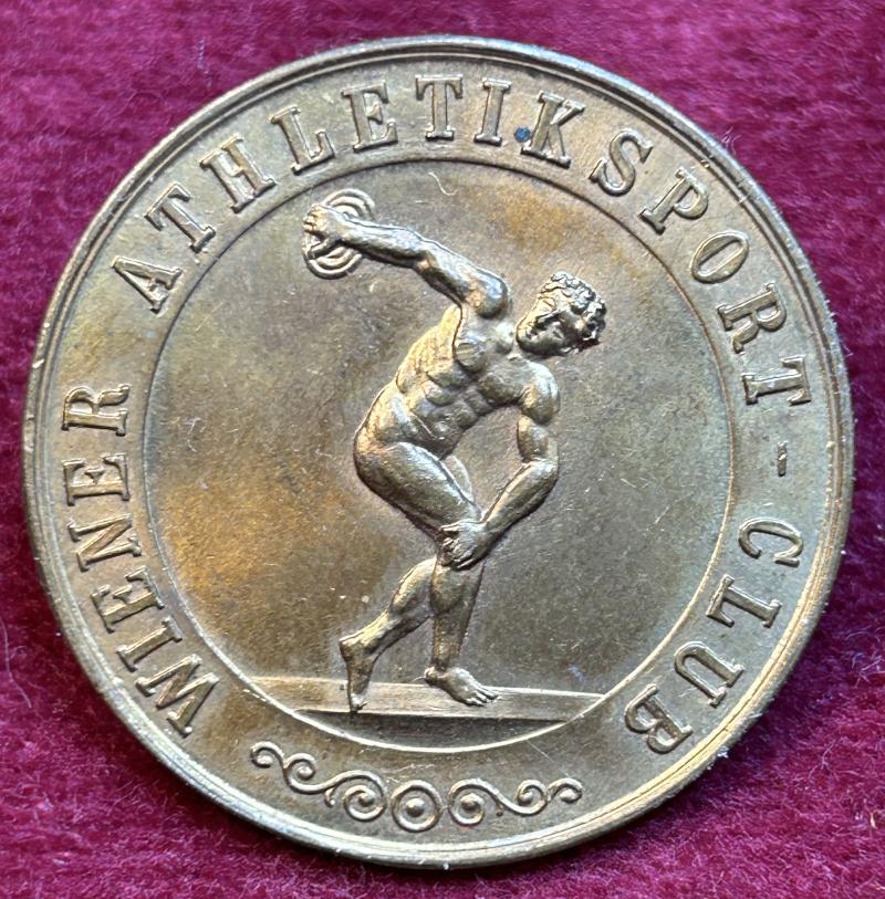 Österreich Wiener Athletiksport Club Medaille