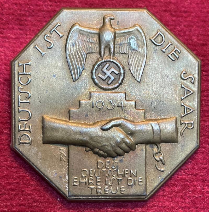 3rd Reich Deutsch ist Die Saar 1934