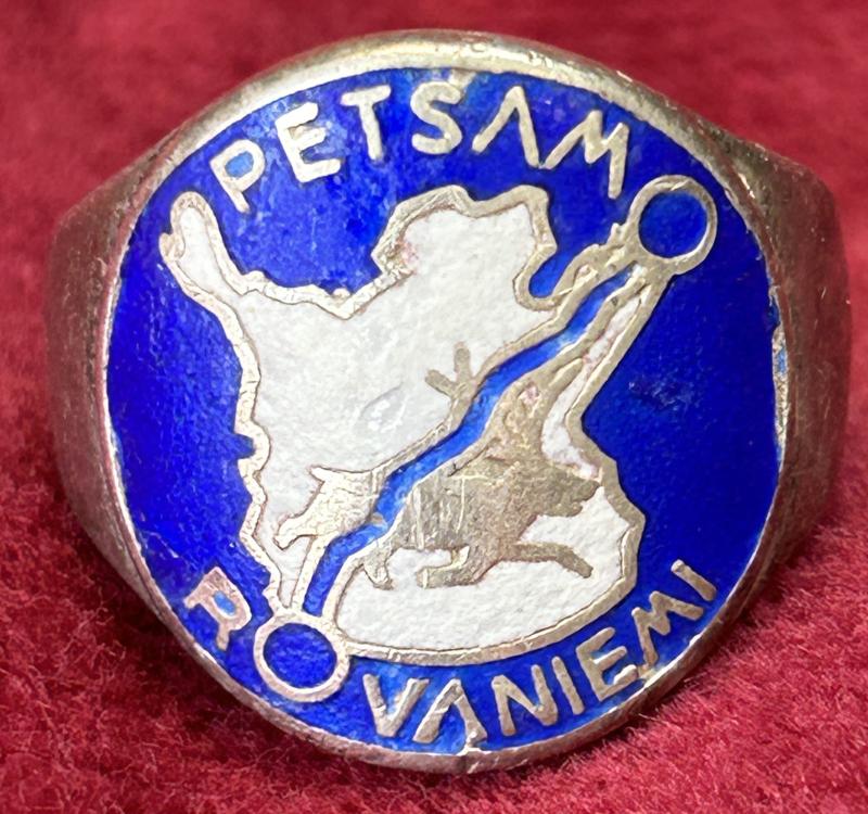 Suomen Silver Petsamo Rovaniemi ring