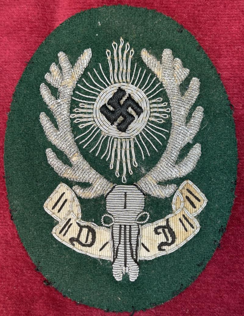 3rd Reich Deutsche Jägerschaft Ärmelabzeichen