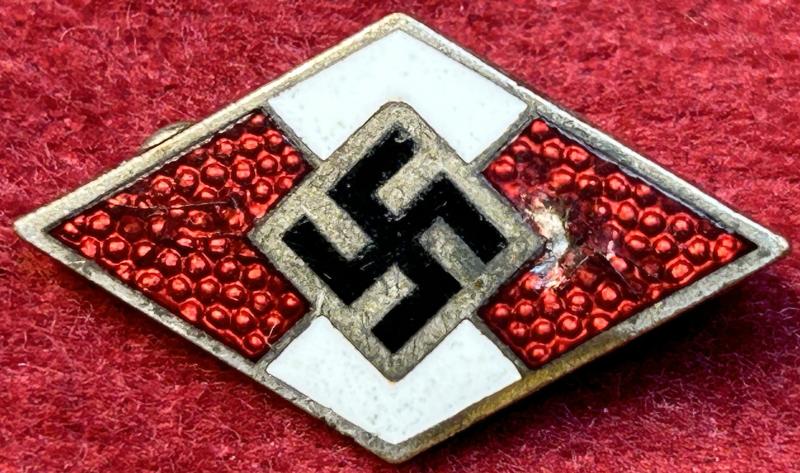 3rd Reich HJ mitgliedsabzeichen RZM M1/92