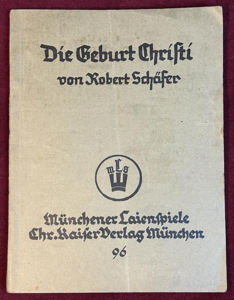 3rd Reich Die Geburt Christi von Robert Schäfer (1933)