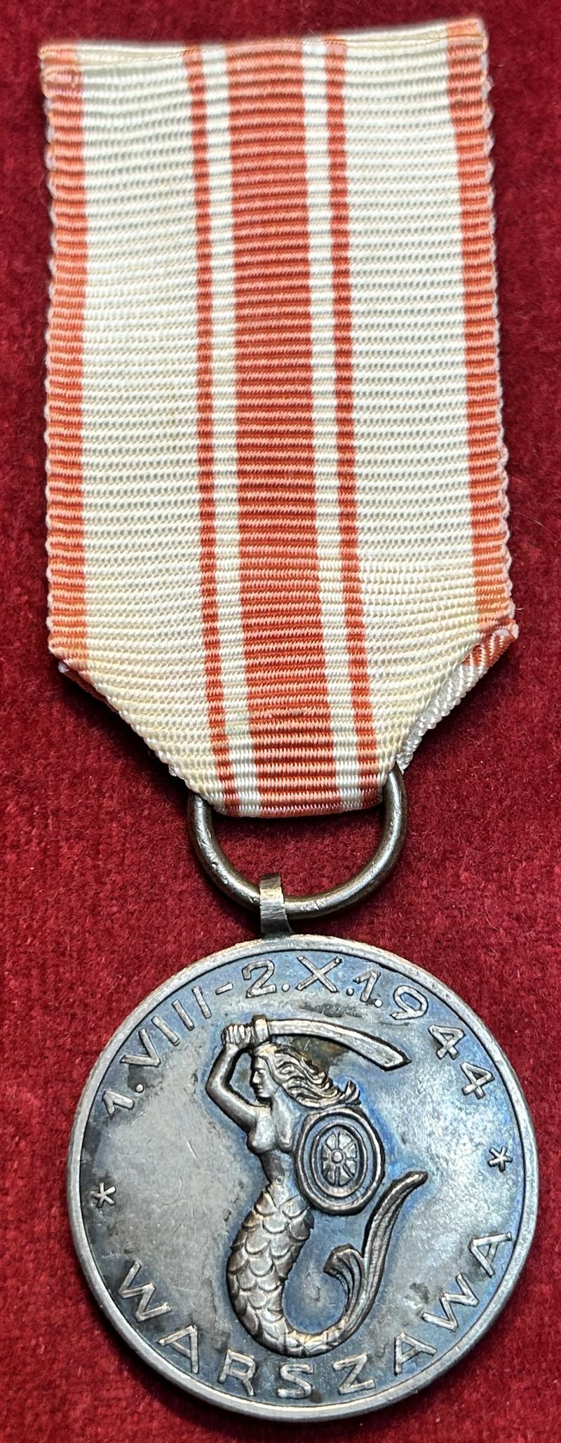 Polska Medal Warszawski Powstańczy